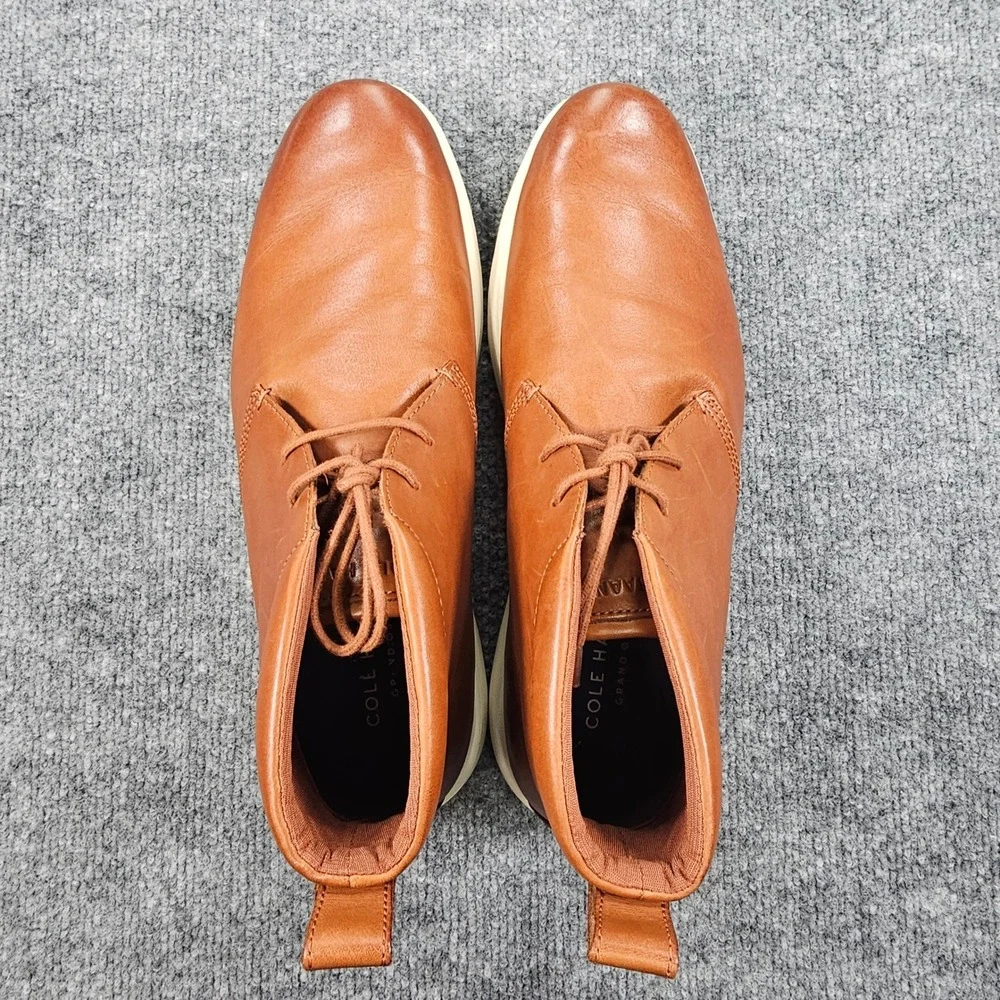 Cole Haan Generation ZeroGrand Chukka Men's 11M British Tan Leather‎ Boot C28727